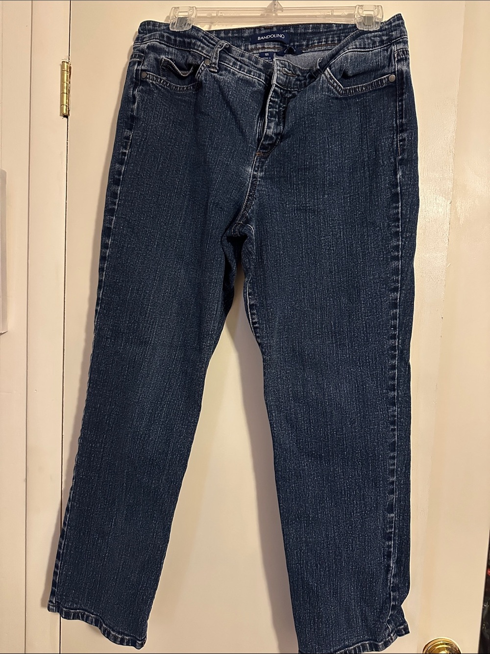 Bandolino Women's Navy Straight Leg Jeans